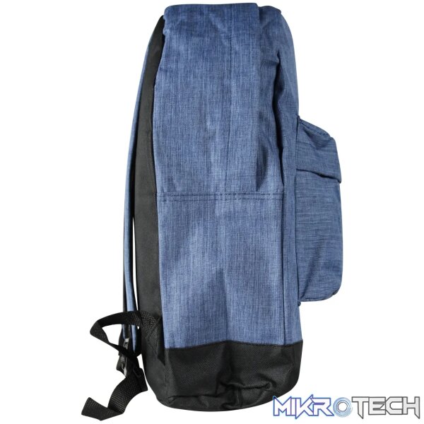 Playground Studytime Backpack Navy Mel - Image 4