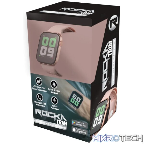Rocka Trim series fitness watch ? square gold - Image 4