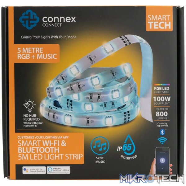 Smart WiFi Strip 5M 24W LED RGB - Image 4