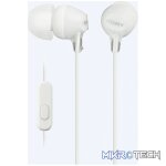 Sony MDR-EX15AP (White) InEar Earphone with Mic for iPhone - Image 3