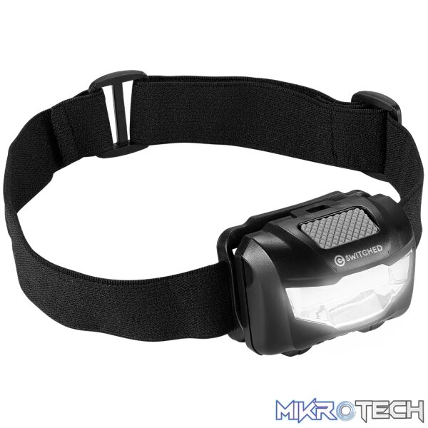 SWITCHED 80 Lumen LED Headlamp ? Black - Image 4