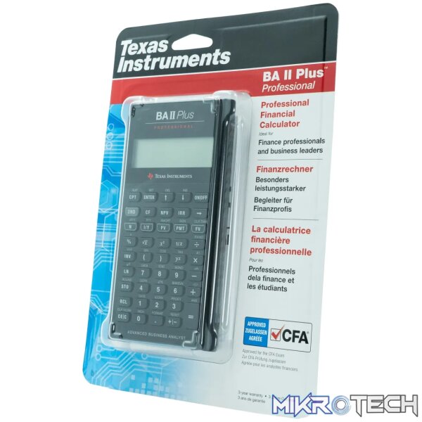 Texas Instruments BA ii Plus Professional Financial - Image 4
