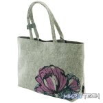 Totes Babe Peony Diaper Tote?Grey - Image 4