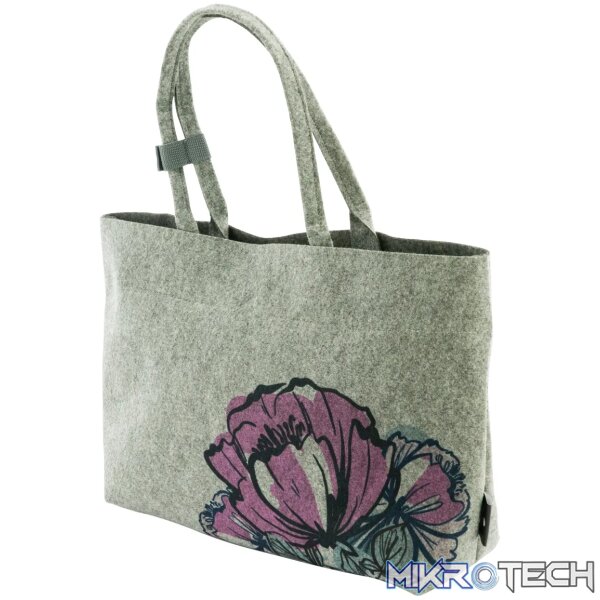Totes Babe Peony Diaper Tote?Grey - Image 4
