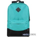 Volkano Daily Grind 18" Backpack. Teal - Image 4