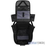Volkano Deux Series Backpack Black/Charcoal. - Image 4