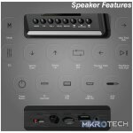 Amplify Tuner series Bluetooth Radio - Black - Image 3