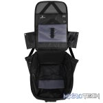 Volkano Deux Series Backpack Black/Lt Grey. - Image 4