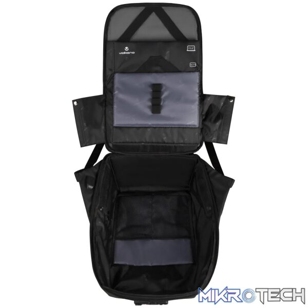 Volkano Deux Series Backpack Black/Lt Grey. - Image 4