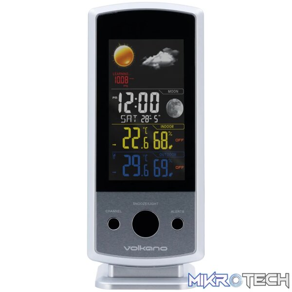 Volkano Drizzle series Weather Station - White - Image 5