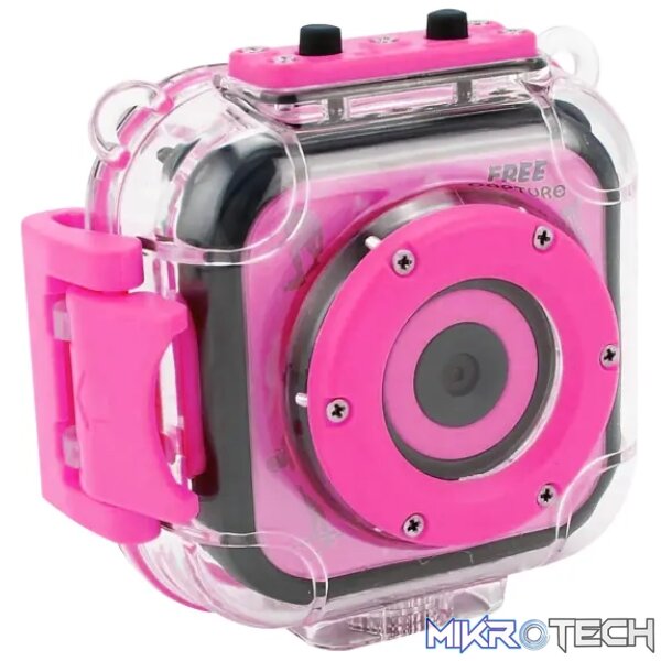 Volkano Funtime series Kids action camera - Pink - Image 3