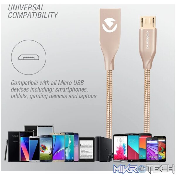 Volkano Iron Series Micro USB Cable - Image 3