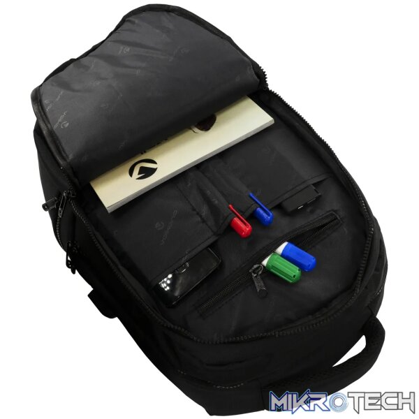 Volkano Midtown 15.6"Laptop Backpack Black - Image 4