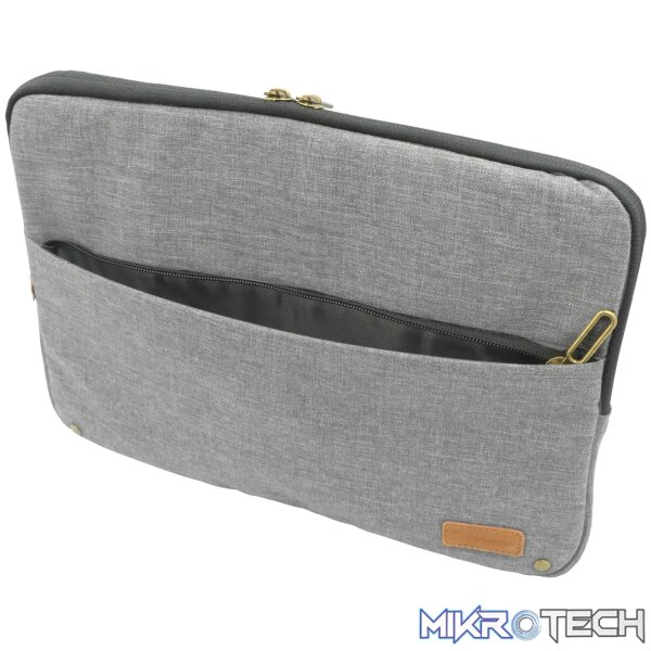 Volkano Premier series 13.3 inch Laptop sleeve Dark Grey - Image 3