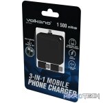 Volkano Relief Series 1,500 mAh 3-in-1 Mobile Phone Charger - Image 4