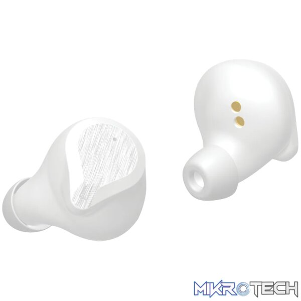 Volkano Scorpio Series True Wireless Earphones - White - Image 4