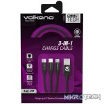 Volkano Weave Series 3 in 1 Charging Cable - Image 4