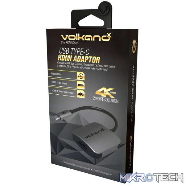 VolkanoX Core HDMI series USB3.0 Type C to 4K HDMI converter - Image 4