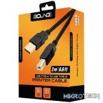 Bounce Cord Series 2m USB Printer Cable - Image 4