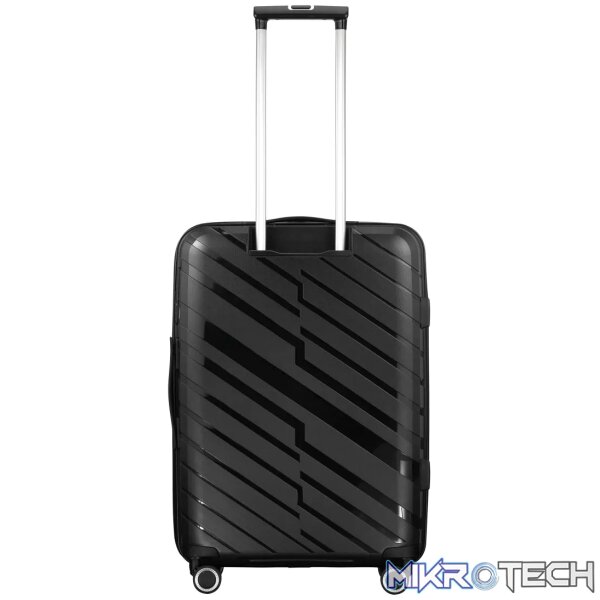 Highlander Java PP 4-Wheel Spinner 65cm Luggage Black - Image 9