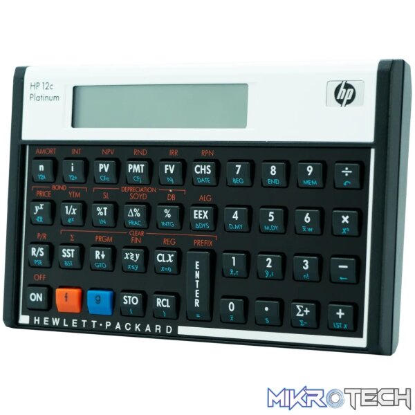 HP 12C Platinum - (Algebraic or RPN) Financial Calculator - Image 5