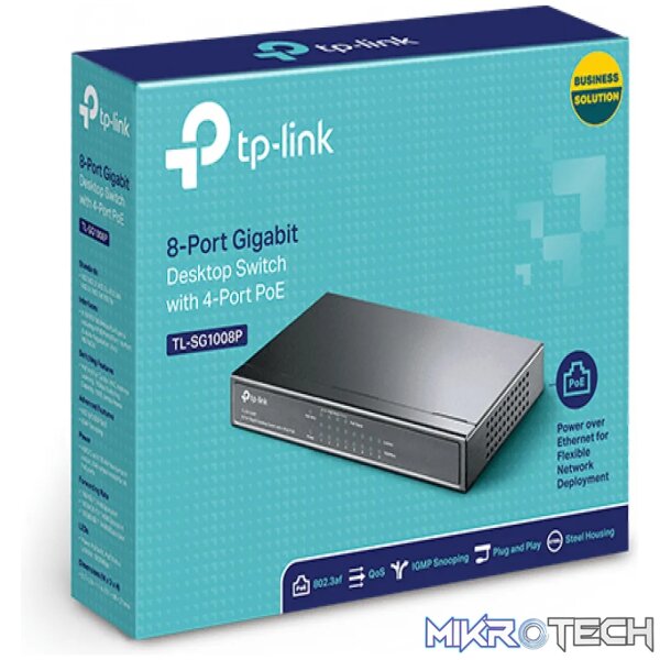 TP-Link TL-SG1008P - Image 5