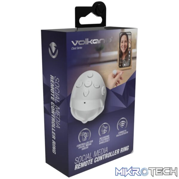 Volkano Clout series Social Media Remote Controller Ring - Image 5