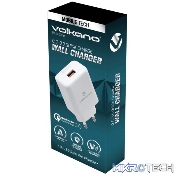 Volkano Electro series Q.C. 3.0 Quick charge charger - Image 4