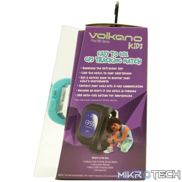 Volkano Find Me Series GPS Tracking kids watch - Blue - Image 5