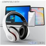 Volkano Impulse Series Bluetooth Headphones - White - Image 5