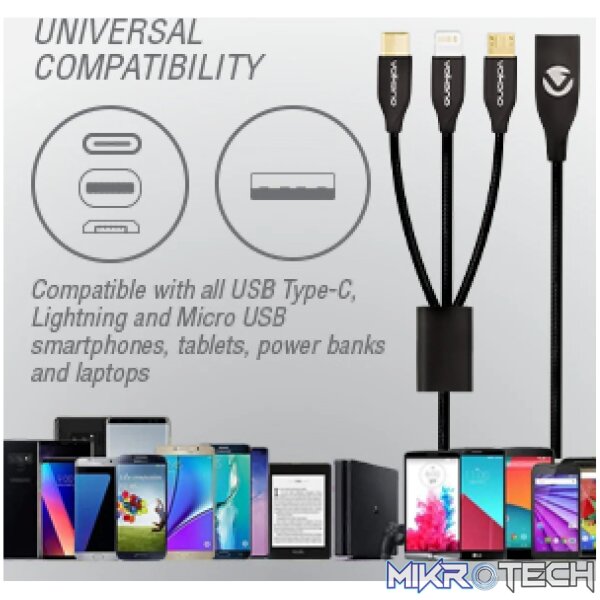 Volkano Iron Series 3 in 1 Charging Cable - Image 4