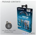 Volkano Iron Series Micro USB Cable - Black - Image 5
