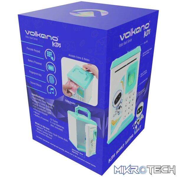 Volkano Kids Robo Vault series Kids Money Saving Vault - Image 5