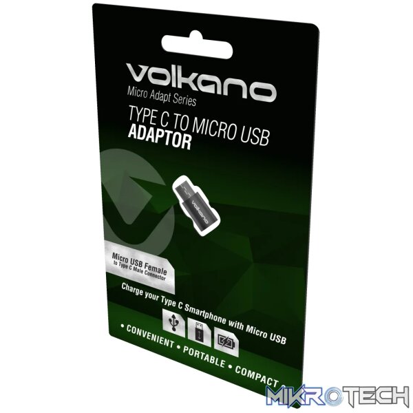 Volkano Micro Adapt series USB Type C to Micro USB adaptor - Image 5