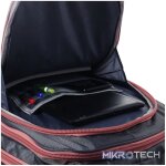 Volkano Orthopaedic Backpack 36L - Dark Grey/ Pink - Image 5