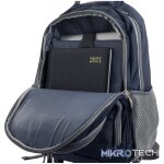 Volkano Orthopaedic Trolley Backpack 35L - Navy/ Grey - Image 5