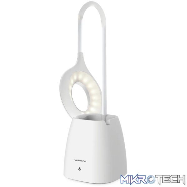 Volkano Radiant Series Desk Lamp - White - Image 5