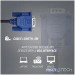 Volkano View series VGA cable 3m - Image 5