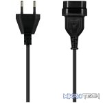 Easy Cable Extender 2Pin Euro to 2Pin Euro Socket 2M - Black - Image 6