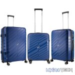 Highlander Java PP 4-Wheel Spinner 55cm Luggage Azure - Image 6