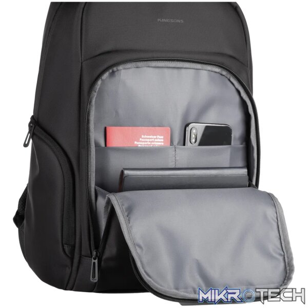 Kingsons Compass Series 15.6" Laptop Backpack Black - Image 11