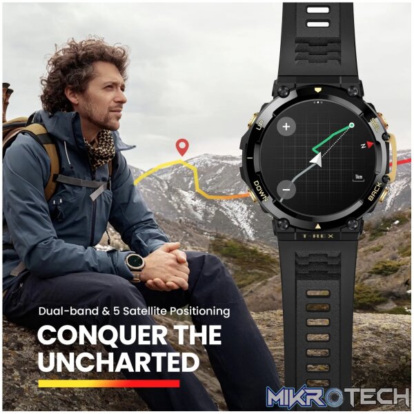 Amazfit T-Rex 2 Desert Khaki - Image 6