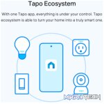 TP-Link Tapo L510E 8.7W Smart Wi-Fi Warm White Light Bulb