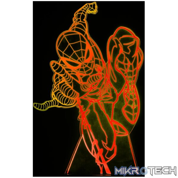 Marvel LED Night Light - Spider-Man - Image 5