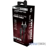 Power Cable 2 pin Figure 8  to 2 Pin 1.2m 5A - black - Image 6
