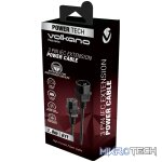 Power Cable 3 pin IEC extension 1.8m, 10A - black - Image 5