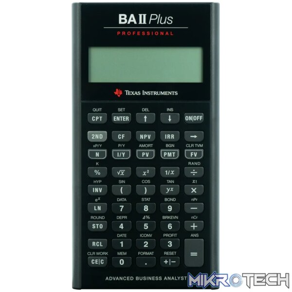 Texas Instruments BA ii Plus Professional Financial - Image 6