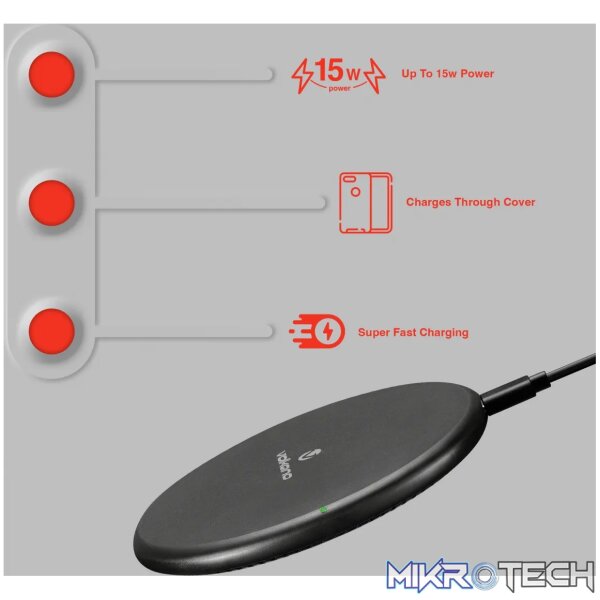 Volkano Caliber series15W Wireless Phone Charge Pad - Image 5