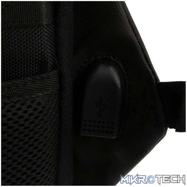 Volkano Deux Series Backpack Black/Charcoal. - Image 6