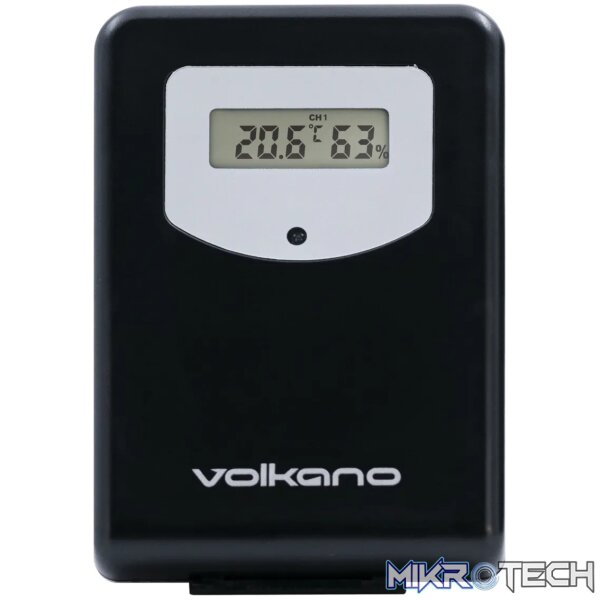 Volkano Dew series Weather Station - Black - Image 11